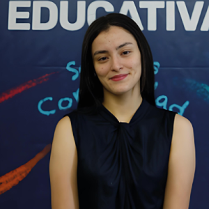 Angeline poses for a headshot