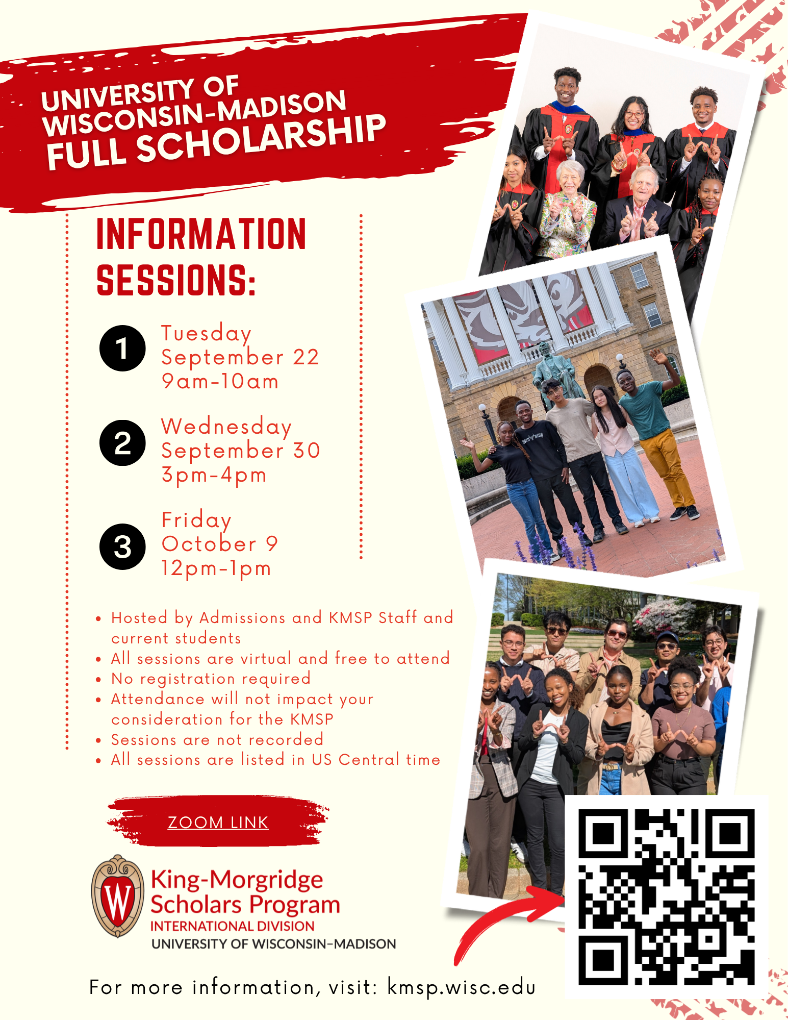 Info session visual aid image